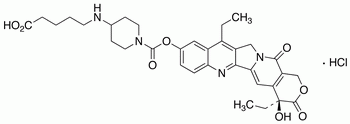 7-Ethyl-10-(4-N-aminopentanoic acid)-1-piperidino)carbonyloxycamptothecin HCl