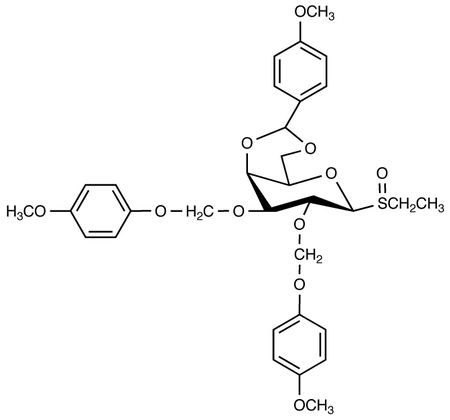 Ethyl 2,3-Di-O-(4-Methoxybenzy)-4,6-(4-methoxybenzylidene)- β-D-thiogalactopyranoside S-Oxide
