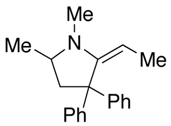 2-Ethylidene-1,5-dimethyl-3,3-diphenylpyrrolidine (cis/trans mixture)