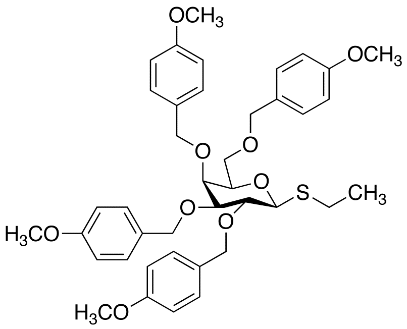 Ethyl Tetra-O-(4-methoxybenzyl)-β-D-thiogalactopyranoside