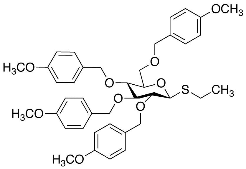 Ethyl-tetra-O-(4-methoxybenzyl)-β-D-thioglucopyranoside