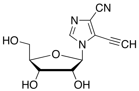 5-Ethynyl-1-(β-D-ribofuranosyl)-imidazo-4-carbonitrile