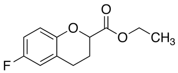 rac-6-Fluoro-3,4-dihydro-2H-1-benzopyran-2-carboxylic Acid Ethyl Ester