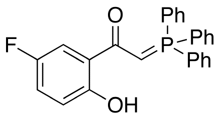 1-(5-Fluoro-2-hydroxyphenyl)-2-(triphenylphosphoranylidene)ethanone