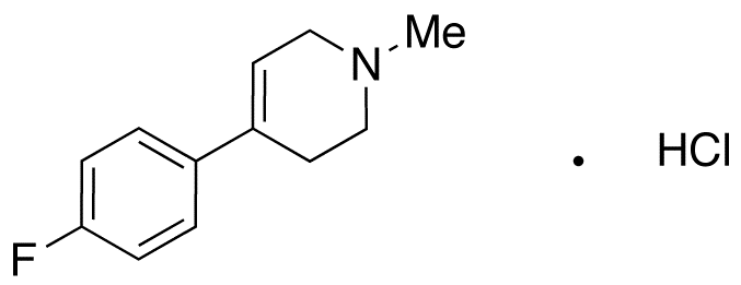 4-(4-Fluorophenyl)-1-methyl-1,2,3,6-tetrahydropyridine HCl