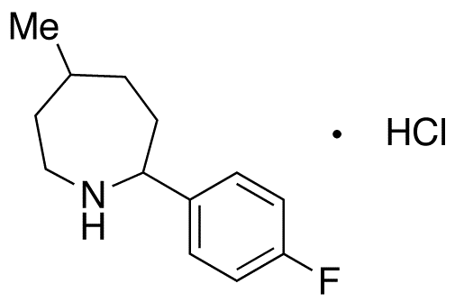 2-(4-Fluorophenyl)hexahydro-5-methyl-1H-azepine Hydrochoride