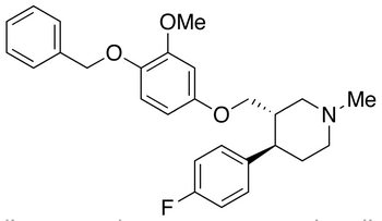 (3S,4R)-4-(4-Fluorophenyl)-3-[[3-methoxy-4-(benzyloxy)phenoxy]methyl]-1-methylpiperidine 