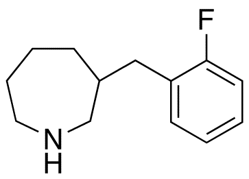 3-[(2-Fluorophenyl)methyl]hexahydro-1H-azepine