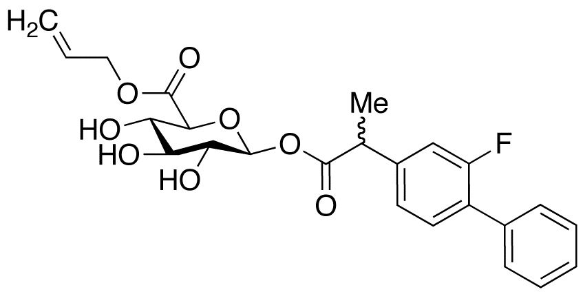 Flurbiprofen Acyl-β-D-glucuronide Allyl Ester(Mixture of Diastereomers)