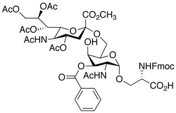 N-Fmoc-4’,7’,8’,9’-tetra-O-acetyl-3-O-benzoyl STn Epitope Methyl Ester
