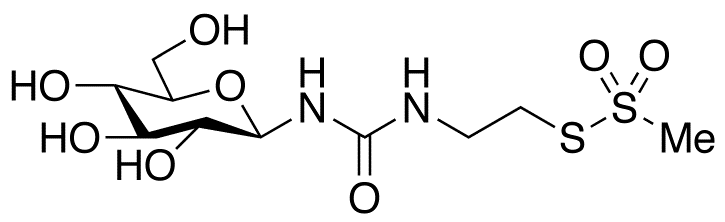 N-(β-D-Glucopyranosyl)-N’-[(2-methanethiosulfonyl)ethyl] Urea
