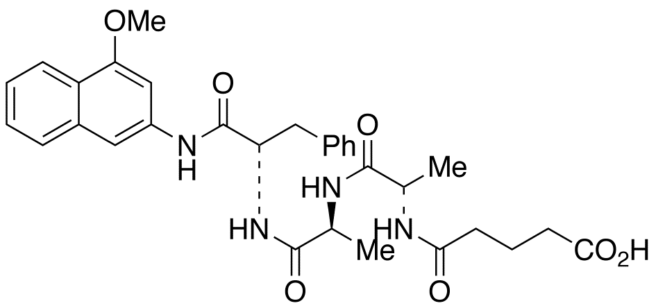 Glutaryl-Ala-Ala-Phe-4-methoxy-β-naphthylamide