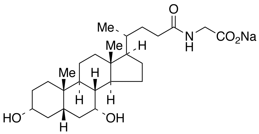 Glycochenodeoxycholic Acid Sodium Salt