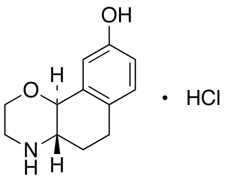 (-)-3,4,4a,5,6,10b-Hexahydro-2H-naphtho[1,2-β][1,4]oxazin-9-ol HCl