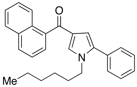 1-Hexyl-2-phenyl-4-(1-naphthoyl)pyrroleJWH-147