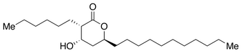 [3S-(3α,4α,6β)]-3-Hexyltetrahydro-4-hydroxy-6-undecyl-2H-pyran-2-one