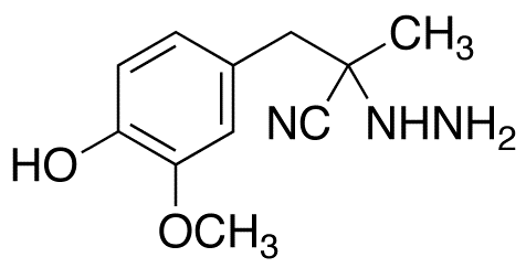 2-Hydrazino-α-(4-hydroxy-3-methoxybenzyl)propionitrile