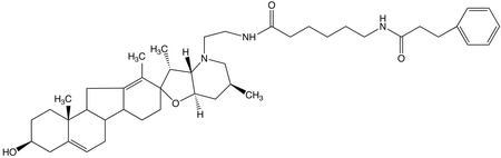 3-Hydroxy-N-aminoethyl-N’-aminocaproyldihydrocinnamoyl Cyclopamine