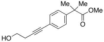 4-(4-Hydroxy-1-butynl)-α,α-dimethylbenzeneacetic Acid Methyl Ester