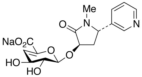 trans-3’-Hydroxy cotinine-O-(4-deoxy-4,5-didehydro)-β-D-glucuronide sodium salt