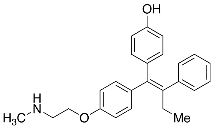 (E)-N-Desmethyl-4-hydroxy tamoxifen