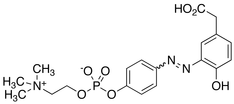 4-Hydroxy-3-(p-diazophenylphosphorylcholine) Phenylacetic Acid