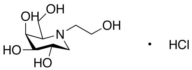 N-(2-Hydroxyethyl)-1-deoxygalactonojirimycin hydrochloride