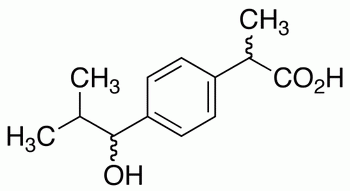 1-Hydroxy Ibuprofen (Ibuprofen Impurity L)(Mixture of Diastereomers)