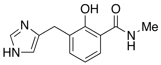 2-Hydroxy-3-(1H-imidazol-5-ylmethyl)-N-methylbenzamide HCl