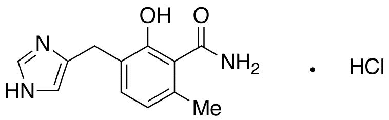 2-Hydroxy-3-(1H-imidazol-5-ylmethyl)-6-methylbenzamide HCl