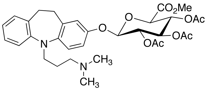 2-Hydroxy Imipramine 2,3,4-Triacetate-β-D-glucopyranuronic Acid Methyl Ester