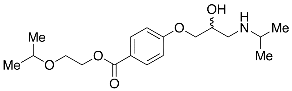 4-(2-Hydroxy-3-isopropylaminopropoxy)benzoic Acid 2-Isopropoxyethyl Ester HCl