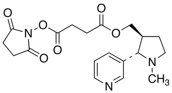rac-trans 3’-Hydroxymethylnicotine Hemisuccinate N-Hydroxysuccinimide Ester