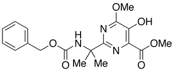 5-Hydroxy-2-[1-methyl-1-[[benzylcarbamoyl]amino]ethyl]-6-methoxypyrimidine-4-carboxylic Acid Methyl Ester