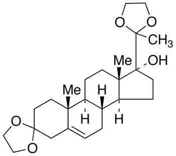 17α-Hydroxypregn-5-ene-3,20-dione-3,20-bis(ethyleneketal)