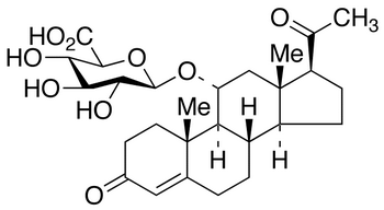 11α-Hydroxy progesterone β-D-glucuronide