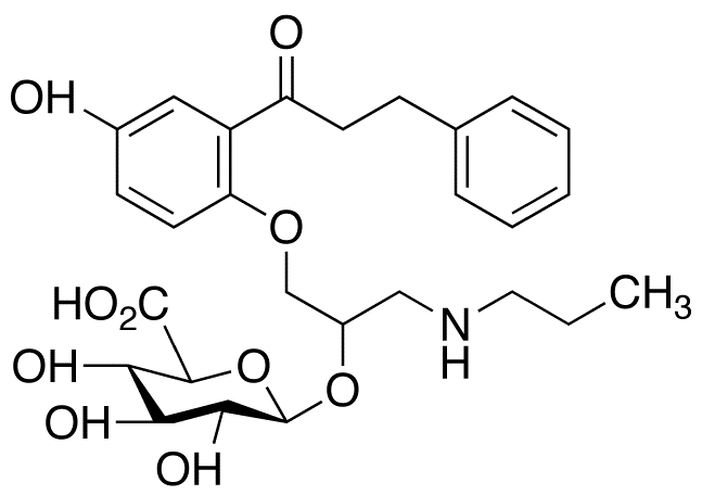 5-Hydroxy Propafenone β-D-Glucuronide