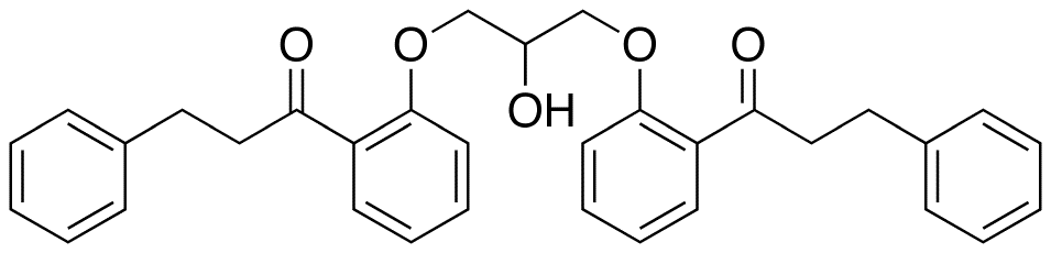 1,1’-[Hydroxypropane-1,3-diylbis(oxy-2,1-phenylene)]bis(3-phenylpropan-1-one)