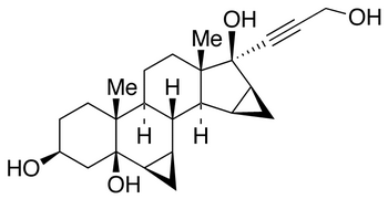 17-(3-Hydroxy-1-propynyl)-6β,7β:15β,16β-dimethyleneandrostane-3β,5β,17β-triol