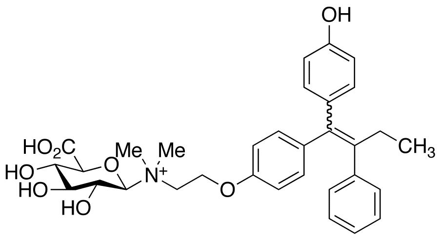 4-Hydroxy Tamoxifen N-β-D-Glucuronide(E/Z-Mixture)