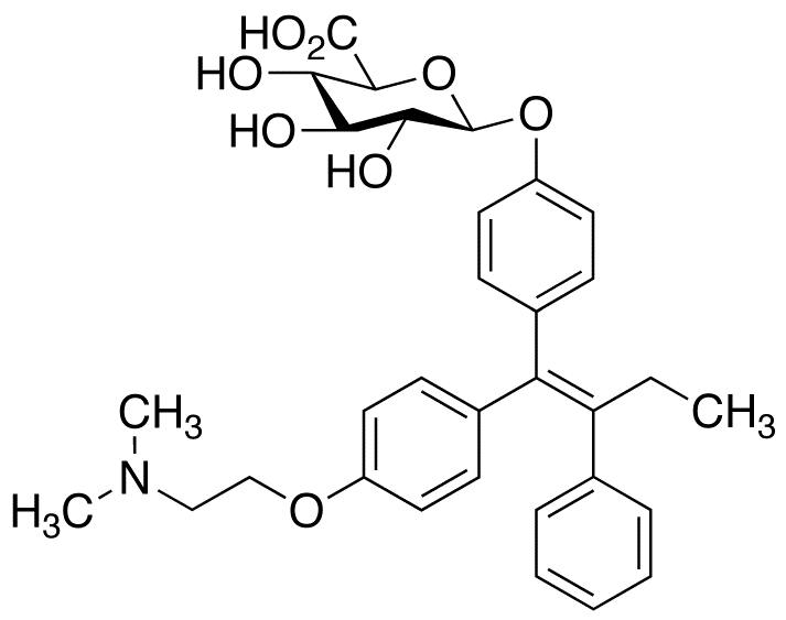(E)-4-Hydroxy Tamoxifen O-β-D-Glucuronide