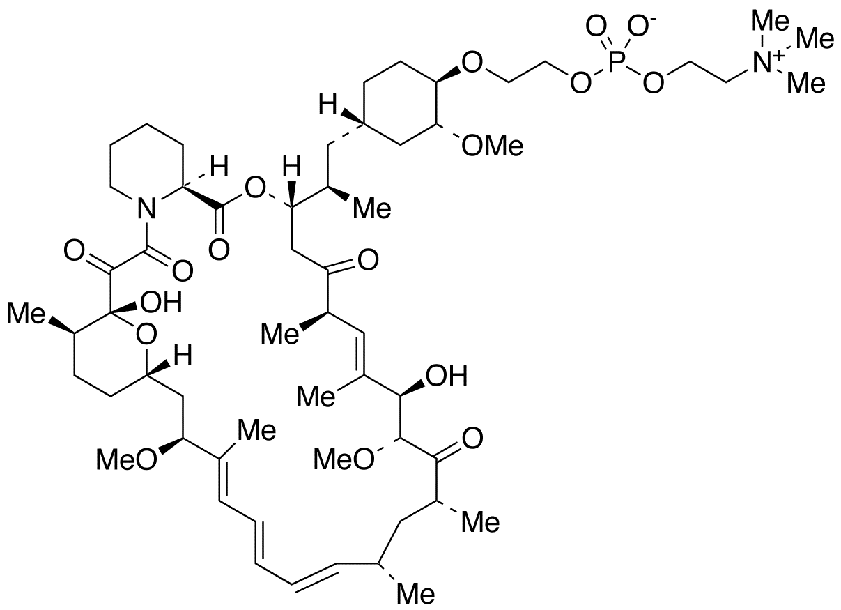 42-O-[2-[[Hydroxy[2-(trimethylammonio)ethoxy]phosphinyl]oxy]ethyl] Rapamycin Inner Salt