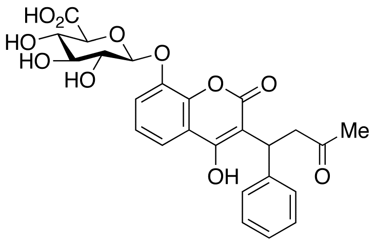 8-Hydroxy Warfarin β-D-Glucuronide