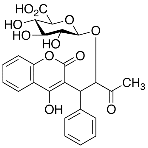 10-Hydroxy Warfarin β-D-Glucuronide