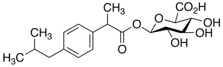 Ibuprofen Acyl-β-D-glucuronide (mixture of diastereomers)