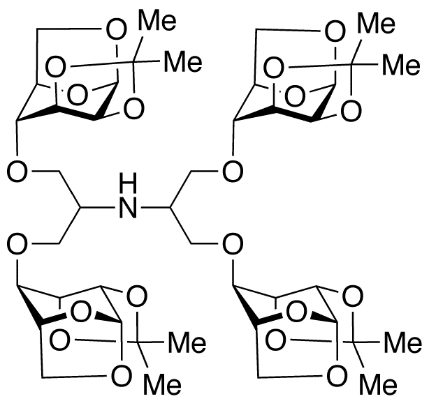 2,2’-Imino-bis-[1,3-bis-O-(1,6-anhydro-2,3-O-iospropylidene-β-D-mannopyranose)-1,3-propanediol]