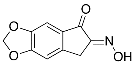 5H-Indeno[5,6-d]-1,3-dioxole-5,6(7H)-dione 6-Oxime