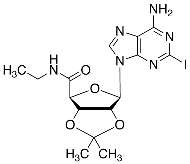2-Iodo-5’-ethylcarboxamido-2’,3’-O-isopropylidineadenosine