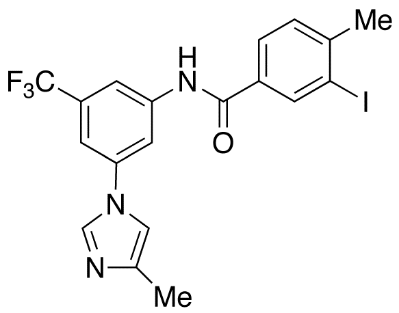 3-Iodo-4-methyl-N-[3-(4-methyl-1H-imidazol-1-yl)-5-(trifluoromethyl)phenyl]benzamide