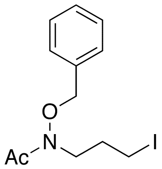 N-(3-Iodopropyl)-N-(benzyloxy)acetamide